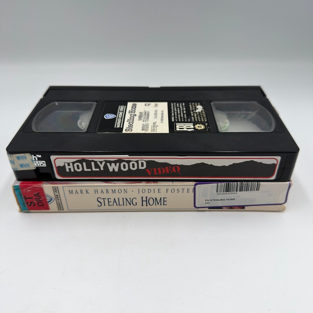 Stealing Home VHS 1988 Mark Harmon Jodie Foster Warner Hollywood Video Rental - Picture 3 of 6